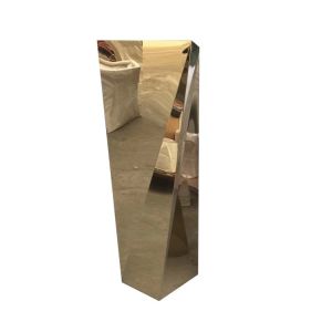 Buy cheap Customized special shaped stainless steel flower pots spiral planter from wholesalers