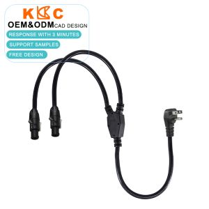 Buy cheap US Plug to Dual PowerCON Splitter Cable 2-Port AC Power Extension Cord for Audio, Lighting, Stage, and Professional Equipment from wholesalers