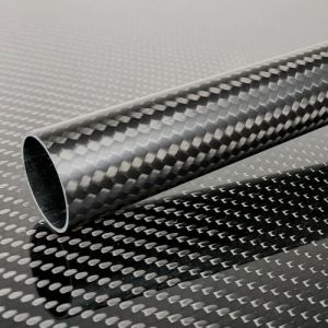 Buy cheap Smooth Matte Finish Pullbraided Carbon Fiber Tube CNC Machining from wholesalers