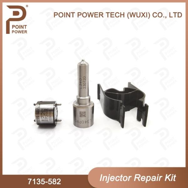 Quality Delphi Repair Kits 7135-582 For Injector R00201D Includes Nozzle H340 And Valve 28297167 for sale