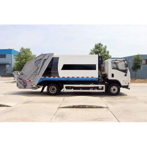 Buy cheap Dongfenghua God 6 Square Energy Type Custom's Requirement Met with Revolutionary Pure Electric Compression Garbage Truck from wholesalers