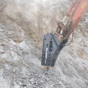 Condition CE Certified 140mm Alloy Irregular Shape Chisel Guide Hydraulic