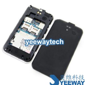 Buy cheap HiPhone ZOHO W7000d Quad Band Dual Cards Dual Cameras WiFi Color TV Bluetooth Java 3.5 - inch Touch Screen Phone from wholesalers