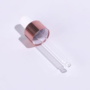 Buy cheap Rose Gold Frosted Eye Dropper Bottles 3ml 5ml 10ml 15ml from wholesalers