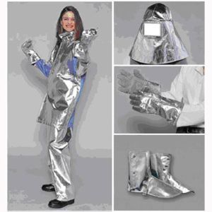 China CCS Approval Heat Resistant Materials Aluminized Fireman Outfit on sale