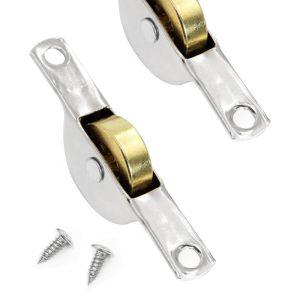 Buy cheap Zinc Alloy Sash Pulley Wheels , Sliding Aluminium Window Roller Wheels from wholesalers
