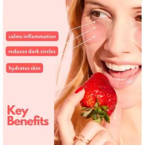 Private Label Eye Patches Brightening Reduces Dark Circles Calming Hyaluronic