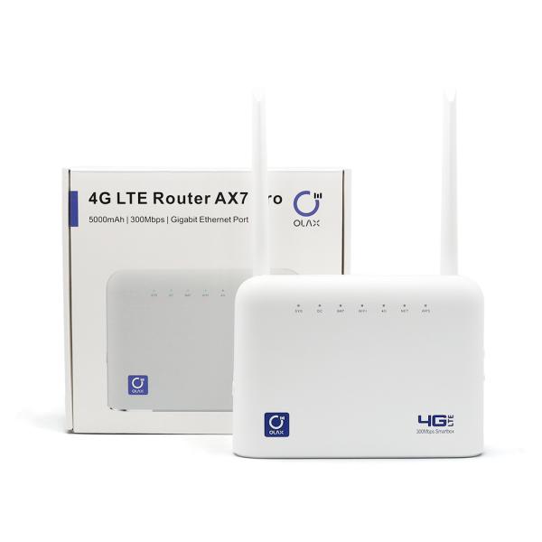 Quality OLAX AX7 Pro 4G Wireless Outdoor Wifi Modem 5000mah for sale