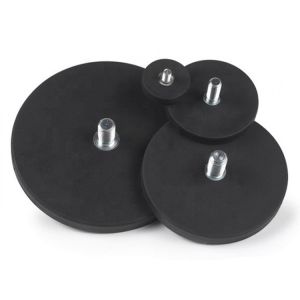Buy cheap Neodymium Rubber Coated Mounting Magnets ODM For Industrial Use from wholesalers