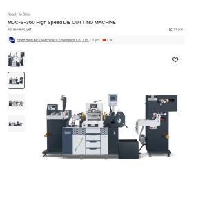 Buy cheap Precision Automatic Flatbed Die Cutter Hot Stamping Die Cutting from wholesalers