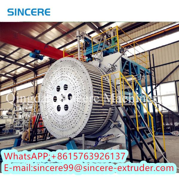Buy cheap PE PP HDPE Wound Manhole Spiral Pipe Extrusion Line Hollow Walled from wholesalers