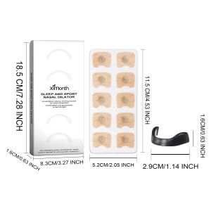 Buy cheap Hypoallergenic Magnetic Nose Strip Custom OEM Sweat Proof 30 PCS from wholesalers