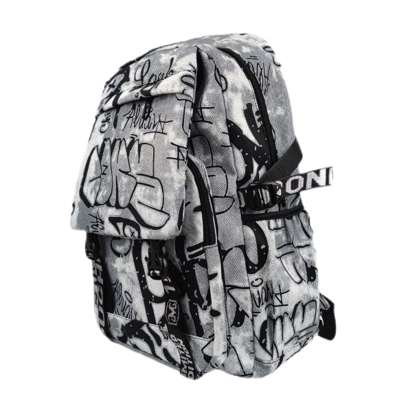 Quality Men Plaid Pattern School Bag Canvas Style Travel Backpack for sale