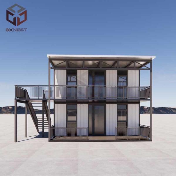 Quality Expandable Flat Pack Folding House Container Homes Double Layer for sale