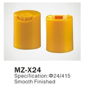 Buy cheap Φ24/415 Plastic Push Pull Disc Top Cap for cosmetic plastic bottle closure,smooth finished from wholesalers
