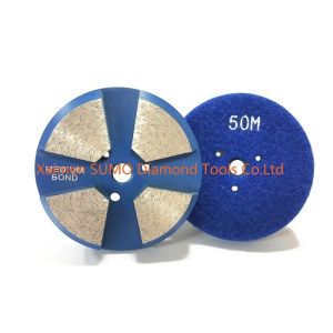 Buy cheap Velcro Backed Concrete Grinding Disk Sharp 8mm Segment Height from wholesalers
