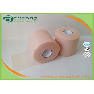 Buy cheap Skin Colour 7cmX27m Sports Underwrap Foam Tape Polyester Fiber Elastic Adhesive Muscle Strain Injury Roll Bandage from wholesalers