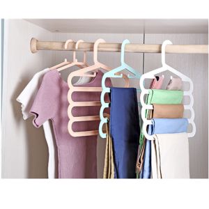 Buy cheap Pants Household Drying Wardrobe Racks Coloured Plastic Coat Hangers from wholesalers
