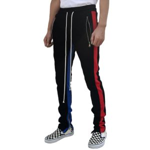 Buy cheap Mens Gym Jogger Sweatpants / Side Stripe Track Pants With Pockets from wholesalers
