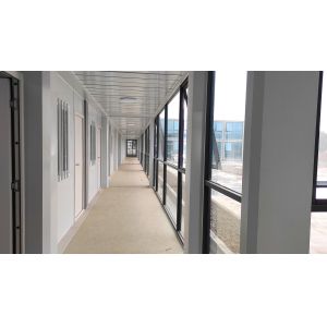 Buy cheap Removable Temporary Container Homes Galvanized Steel Modular Housing from wholesalers