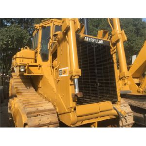 Buy cheap D8L Used Caterpillar Bulldozer 3408 engine 38T weight with Original Paint and air condition for sale from wholesalers