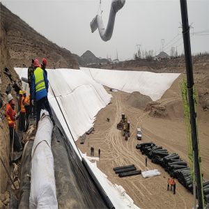 Buy cheap Non Woven Geotextile for Road Construction and Dam Project White Colo from wholesalers