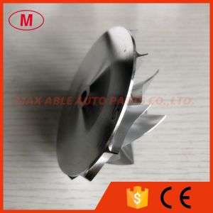 Buy cheap GT3037 57.04/76.13mm 452708-0001 6+6 blades High performance turbo billet/milling/alumunum 2618 compressor wheel from wholesalers