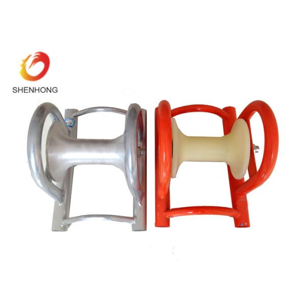 Quality Straight Line Electrical Cable Pulling Rollers With Aluminum Wheel for sale