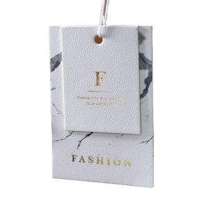 Designer Printing Paper Garment Swing Tag Jeans for tag logo underwear tag