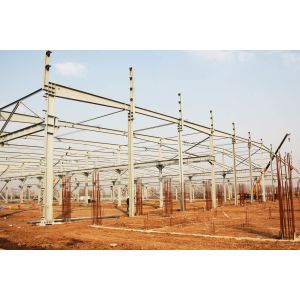 Buy cheap Galvanized Light Construction Steel Structure Prefabricated With Fast Construction from wholesalers