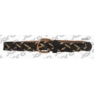 Buy cheap Glittery PU Plaited Womens Braided Belts With Assorted Materials 2.5cm Width from wholesalers
