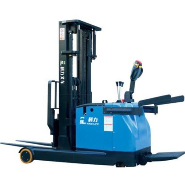 Quality Battery Operated Full Electric Stacker Truck 1.5 Ton Capacity 3m Lifting Height for sale