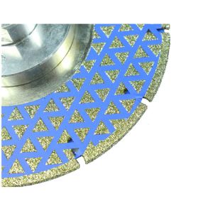 Buy cheap 115mm 125mm Electroplating Concrete Cutting Diamond Disc For Circular Saw from wholesalers