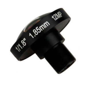 Buy cheap 4K Lens 12Megapixel Fisheye 1/1.7 Inch 185 Degree M12 Mount Lens 1.85mm For IMX226 Sensor Ultra 4K Camera product
