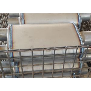 China 5mm Weld On Ss409 Muffler For Car Exhaust System on sale