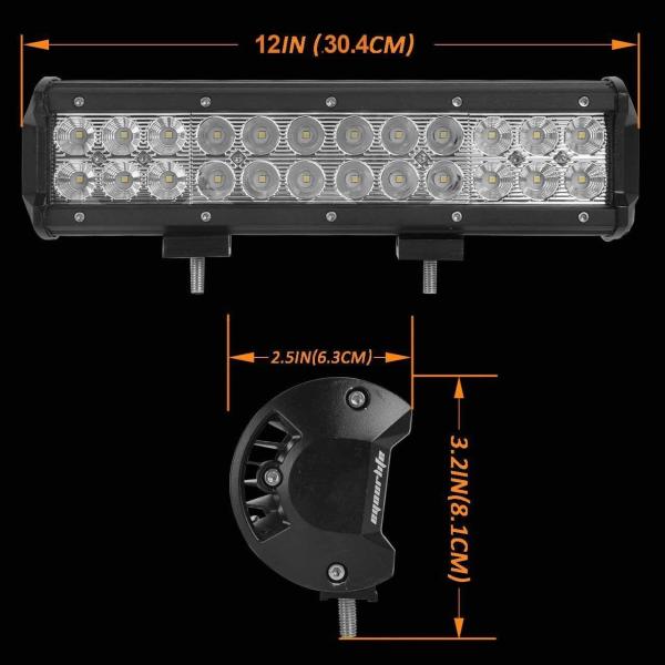 Aluminum Material Auto LED Mini LED Light Bars 3W/PCS Cree LEDS Work Light Bar