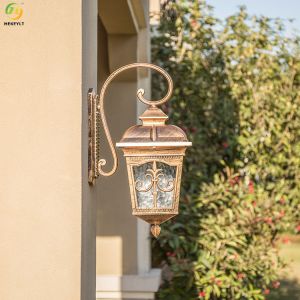 Buy cheap Led Outdoor Wall Sconce Lamp Bronze Aluminium Glass E26 from wholesalers
