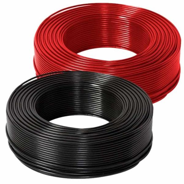 Temperature Rating -40C To 90C Solar Direct Current Cable With 6mm2 Inner