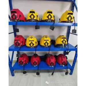 Buy cheap Fire Fighter Helmet ABS IR Thermal Image Camera SOS Alert With Command Software VMS from wholesalers