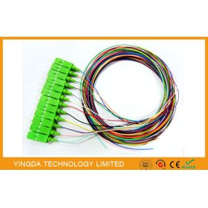 Buy cheap FTTX + LAN Fiber Optic Pigtail 5M  0.9mm PVC LSZH High Performance from wholesalers