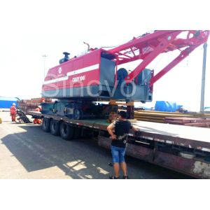 Hydraulic Crawler Crane CQUY100I 100Ton Lattice Boom Crane with Cummins QSL.9209