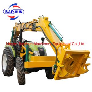 Buy cheap Top supplier pole erection machine digger for plantation from wholesalers