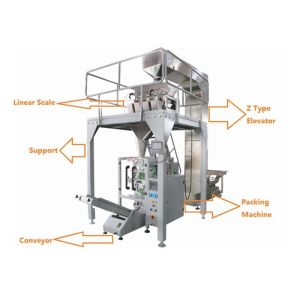 Buy cheap Automatic Roasted Salted Peanut Packing Machine With 4 Heands Weigher from wholesalers