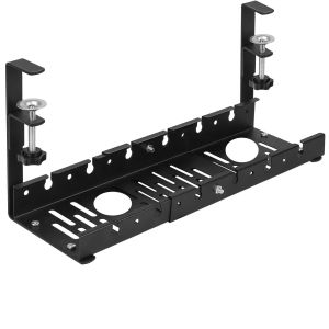 Buy cheap Efficiently Manage Cables with this Non-folding Rack Under Desk Cable Management Tray from wholesalers