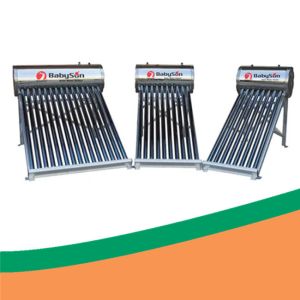 China Non Pressurized Rooftop Solar Water Heater With SUS304 Tank Non Welding on sale