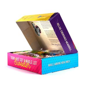 Buy cheap Custom Logo Printing Paper Candy Sweets Gift Packaging Box Design from wholesalers
