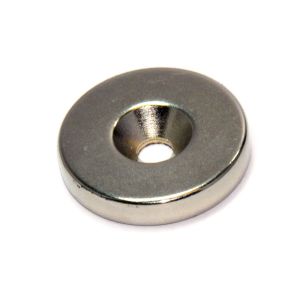 Ndfeb N35 Countersunk Neodymium Magnets With Mounting Hole