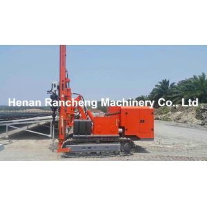 Buy cheap 100m Depth Crawler Hydraulic Solar Pile Driver Both Rotary Drilling And Ramming from wholesalers