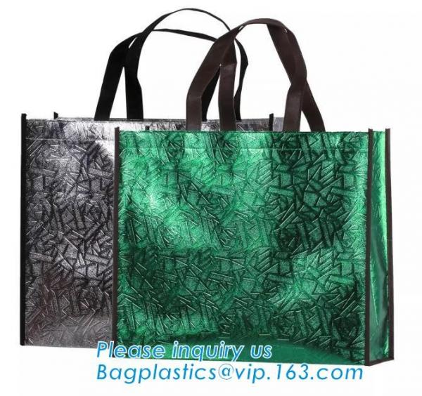 Promotional Cheap Customized Foldable Eco Fabric Tote Non-woven Shopping Bag, Recyclable PP Non Woven Bags, bagplastics