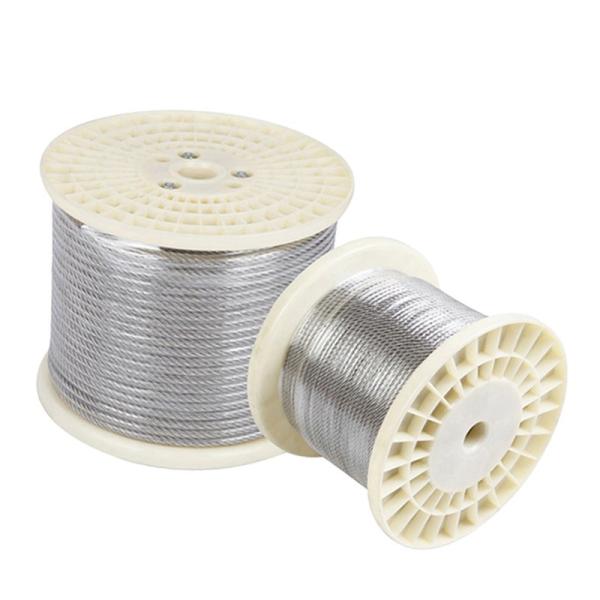Quality Durable 316 Stainless Steel Wire Rope For Safety Fence 7*7 1.8Mm for sale